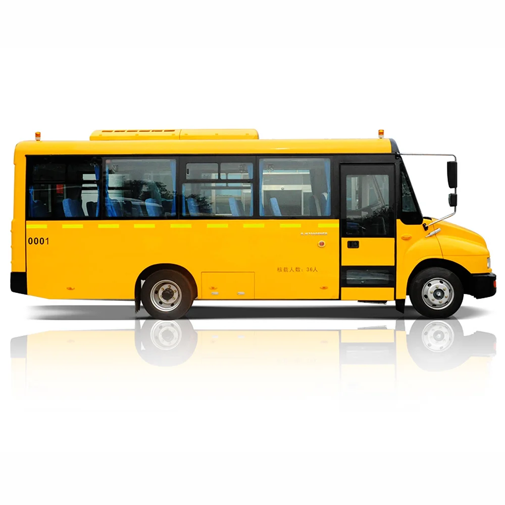 Подержанный школьный автобус на 39 мест для маленьких студентов Euro IV Foton bus