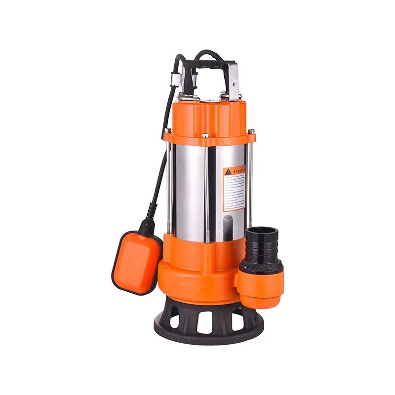 V-Type Stainless Steel Submersible Sewage Pump with Float Switch Single-Stage Cut Water Irrigation & Agricultural Vacuum Pump