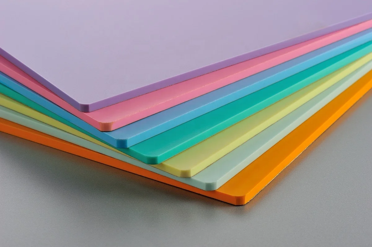 2023 hot sale earth tone acrylic sheet nude color 3mm cast acrylic