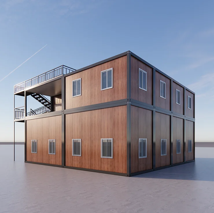 wholesale custom cheap ready prefabricated flat pack houses container prefab home with full bathrooms for germany
