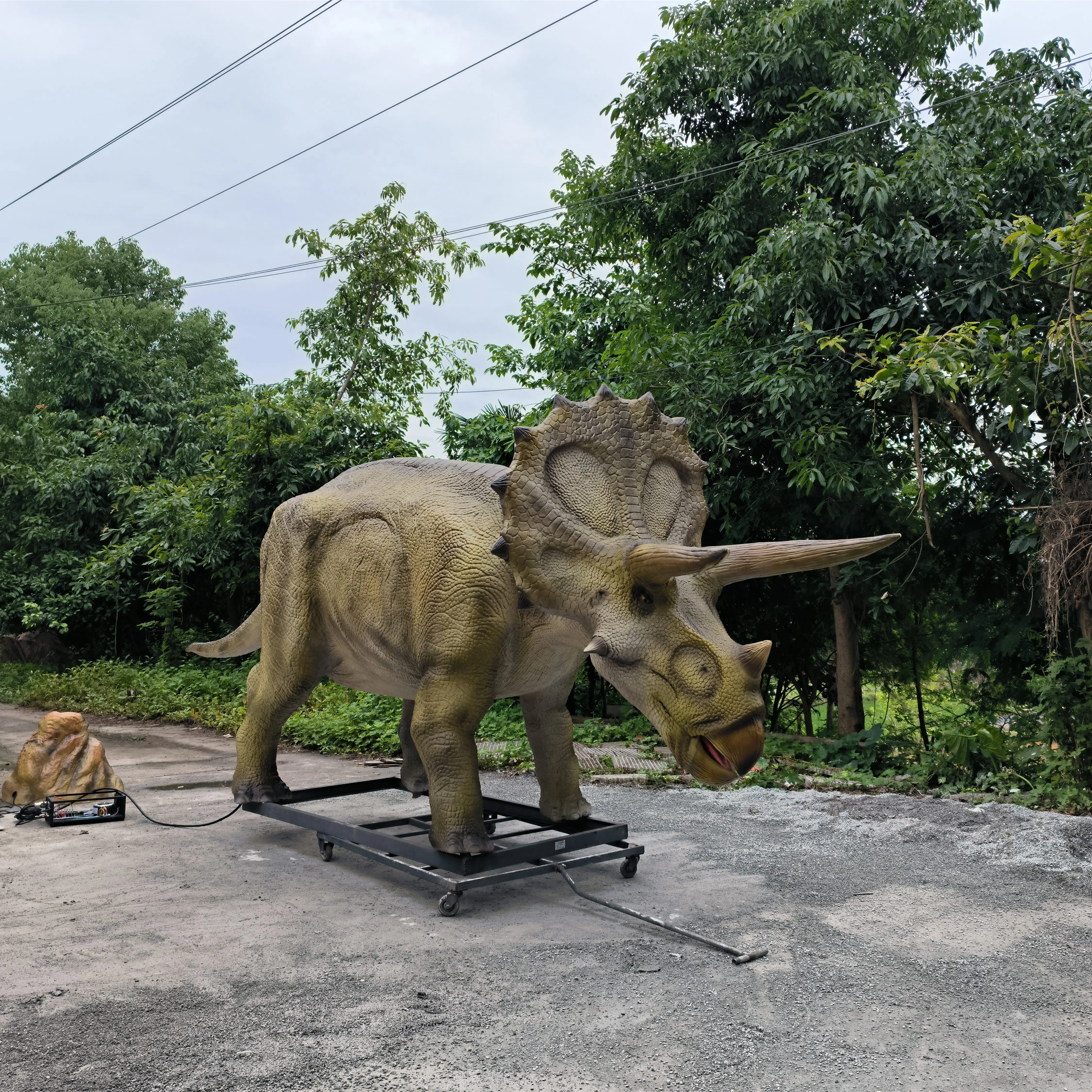 High quality real size animatronic dinosaur model for sale