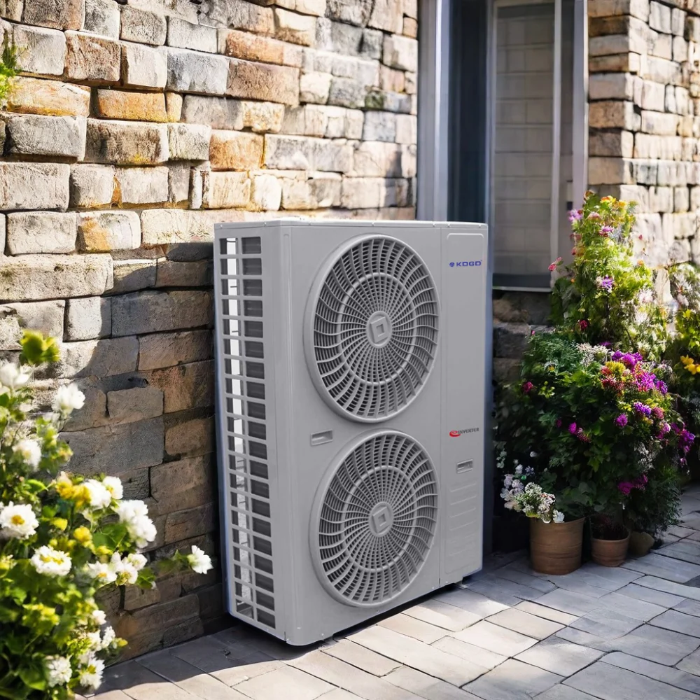 8kw 10kw 15kw 20kw residential heatpump EVI dc inverter air to water monoblock heat pump water heaters for heating