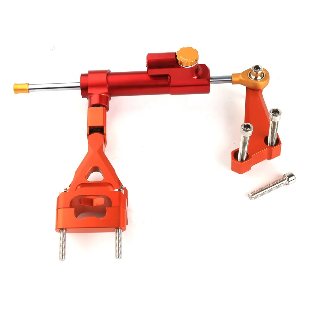 PROMOTION! Z300 Motorcycle Racing Accessories Adjustable Steering Stabilize Damper Bracket Mounting for Kawasaki Z300