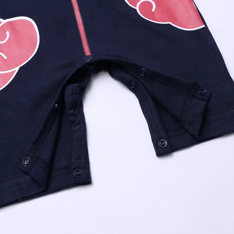 Naruto Costume Akatsuki clothes Cosplay Sasuke Uchiha Cape Itachi Clothing Cosplay Romper Jumpsuit