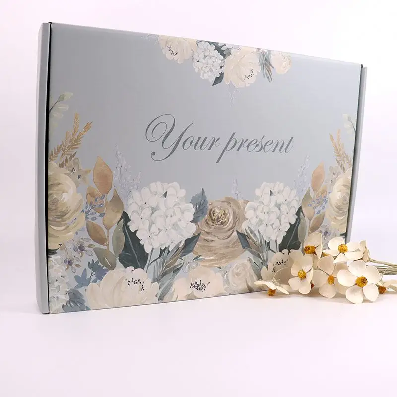 Free Design Sturdy B Flute Corrugated Paper Packaging for Online Business, Custom Roll End CMYK Full Color Printed Mailer Box