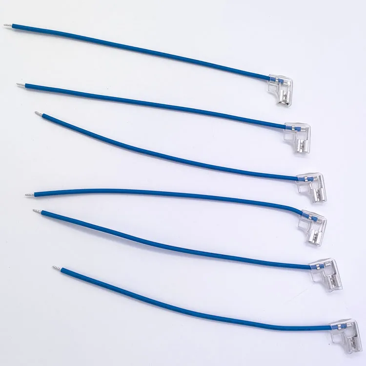 Chinese Manufacturer  OF250-6.3 Flag spring  UL1015-20AWG Smart Electric Meter Cable Assembly Wiring Harness