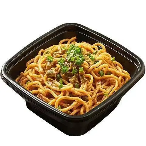 Китайская лапша Cai Lin Ji Wuhan, горячая сухая лапша, лапша со вкусом черной утки, смешанная с лапшой быстрого приготовления для офиса, оптовая продажа