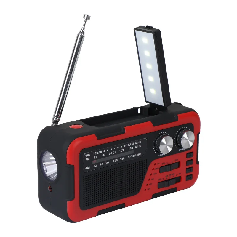 AXR- WB2 Bluetooth Радио уличный SOS аварийный Солнечный ручной генератор супер бас стерео радио прогноз погоды MP3 USB/TB