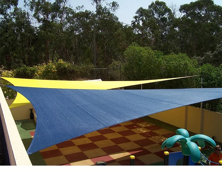 Factory Custom Garden Or Patio Sunshade Cover Polyester Sun Shade Sail