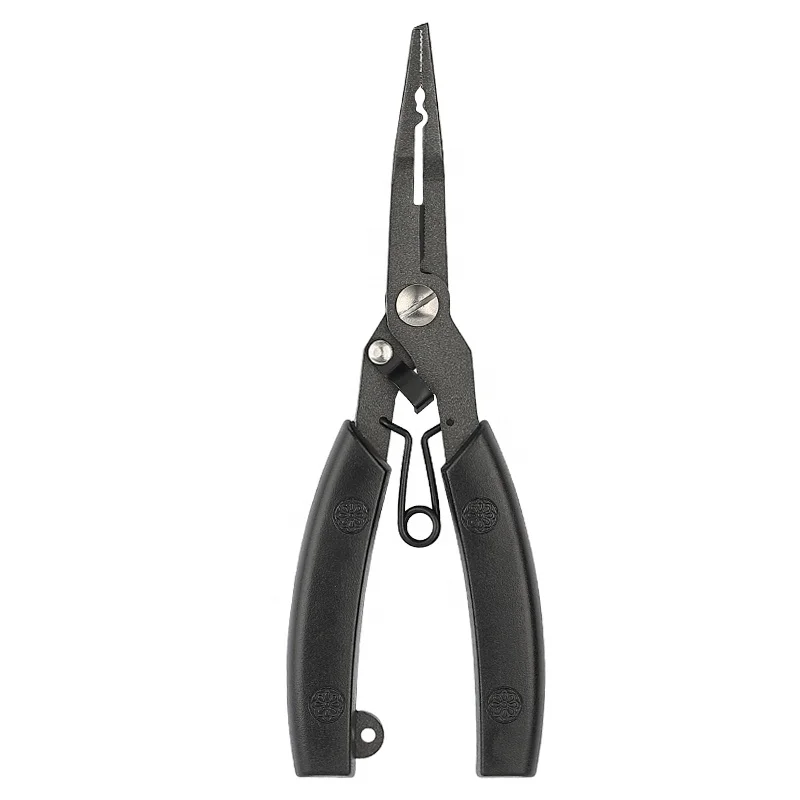 Stainless Steel fishing Pliers with ABS Handle,Fish Hook Remover with Fish Lip Gripper