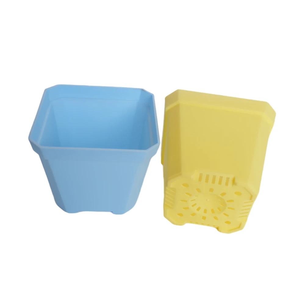 Rectangular Unique Horticulture Plastic Indoor Succulent Pots For Plants