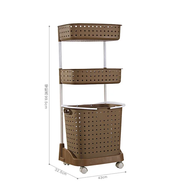 XingYou layer 2 plastic basket storage woven