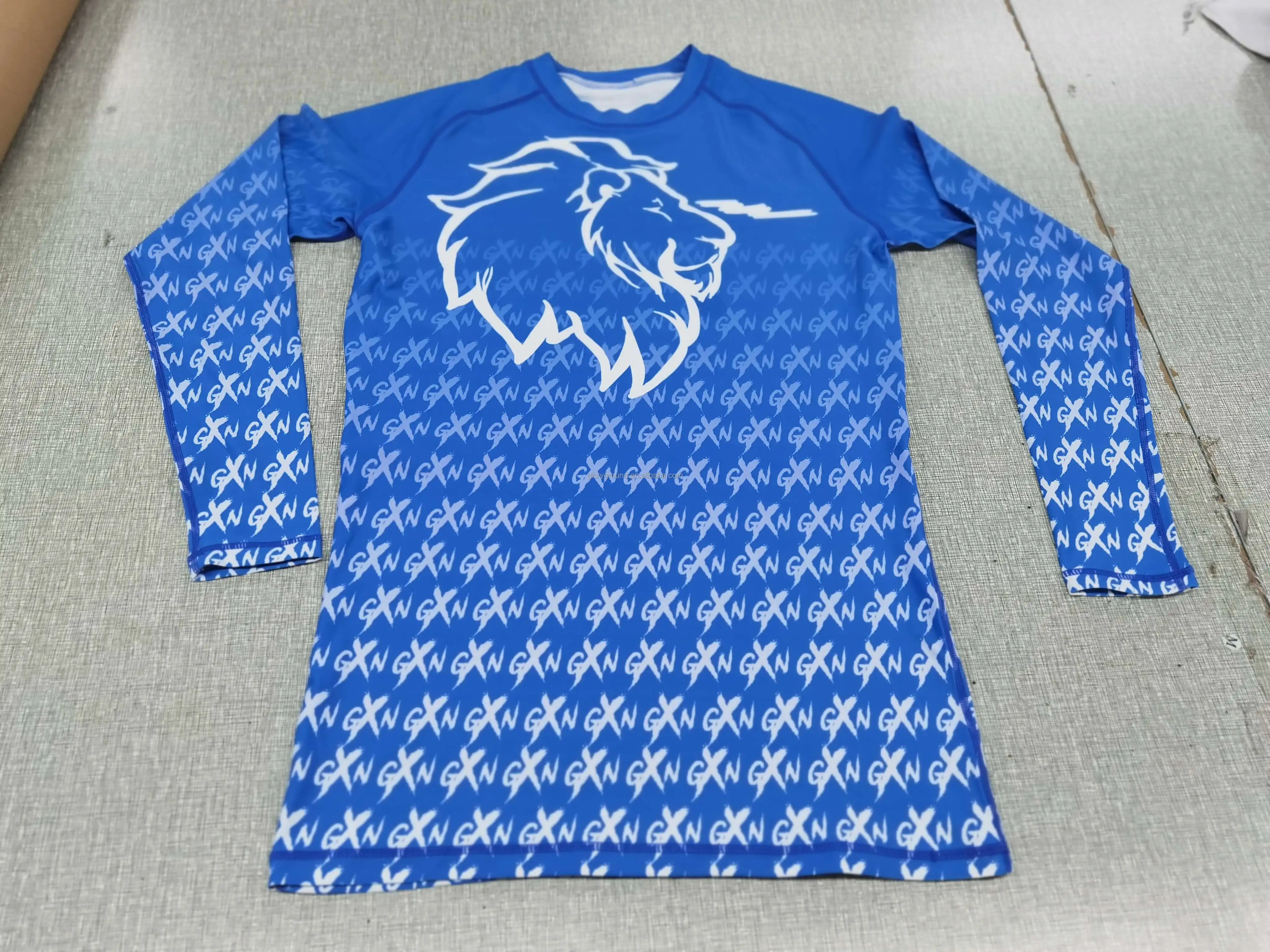 
Custom sublimated rash guards bjj 