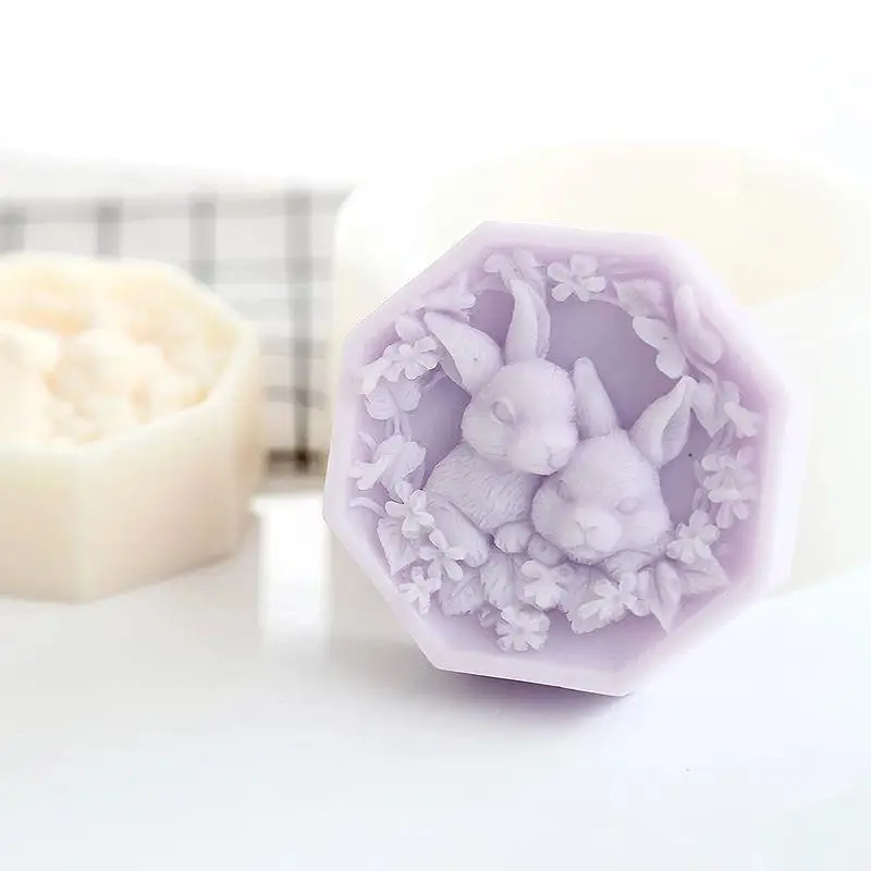 RM311 DIY crystal epoxy resin large silicone concrete cement cylinder planters flower pot Mold for storage pots