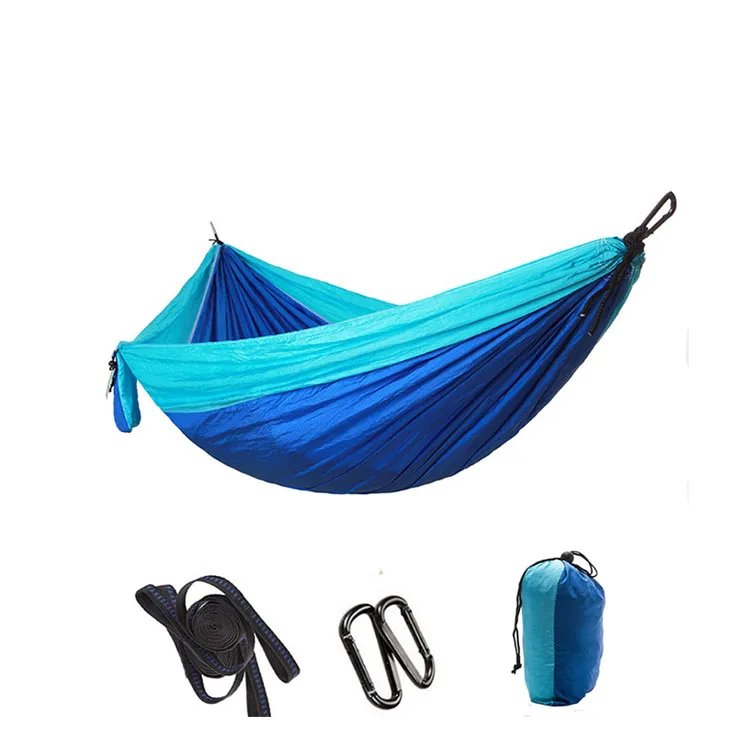 Outdoor Travel swing chair hammock Bed 1000 Lightweight Parachute Fabric Double Hammock