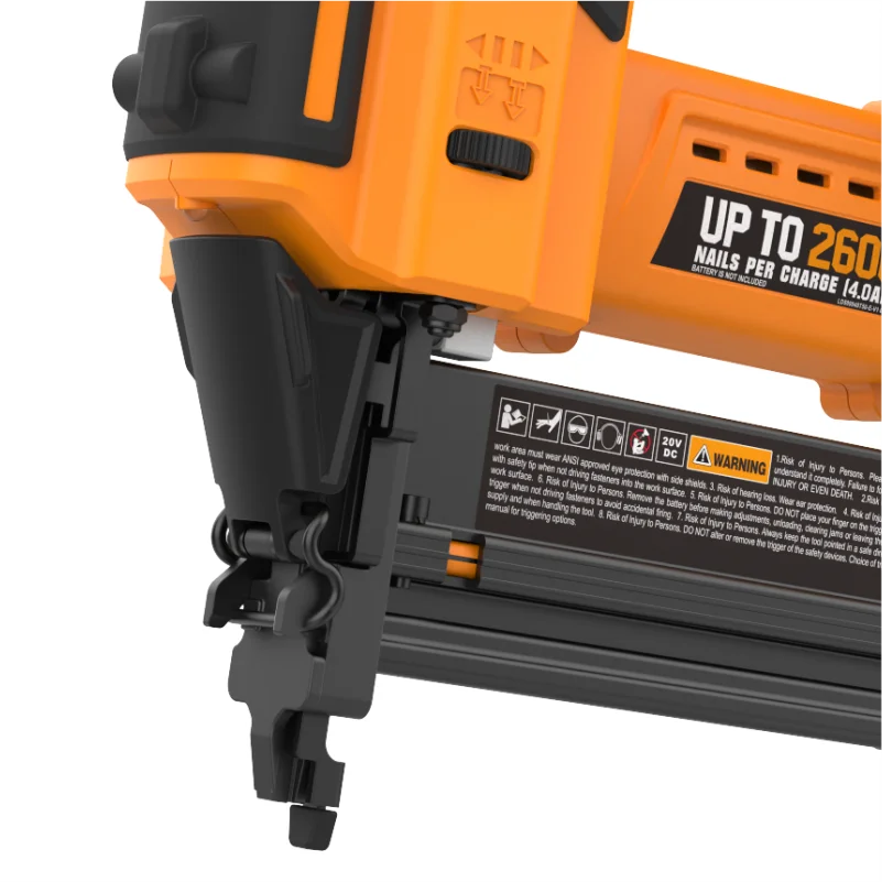 Freeman 18 Gauge 20V Battery Electric Cordless Heavy Duty 2 In 1 Furniture Brad Nail And Staple Gun for Wood