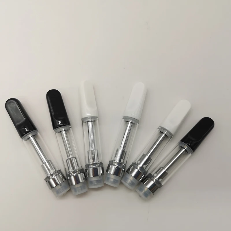 High Quality 510 Thread Empty Vape Pens Ceramic Coil Leakproof Thick Oil Vape Cartridges OEM Logo