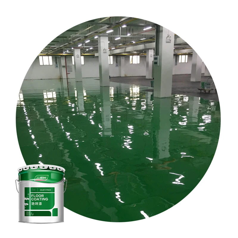 3trees High-tech Epoxy Anti-Static Floor Coating Floor Epoxy Paint Topcoat For Epoxy Floor Coatings