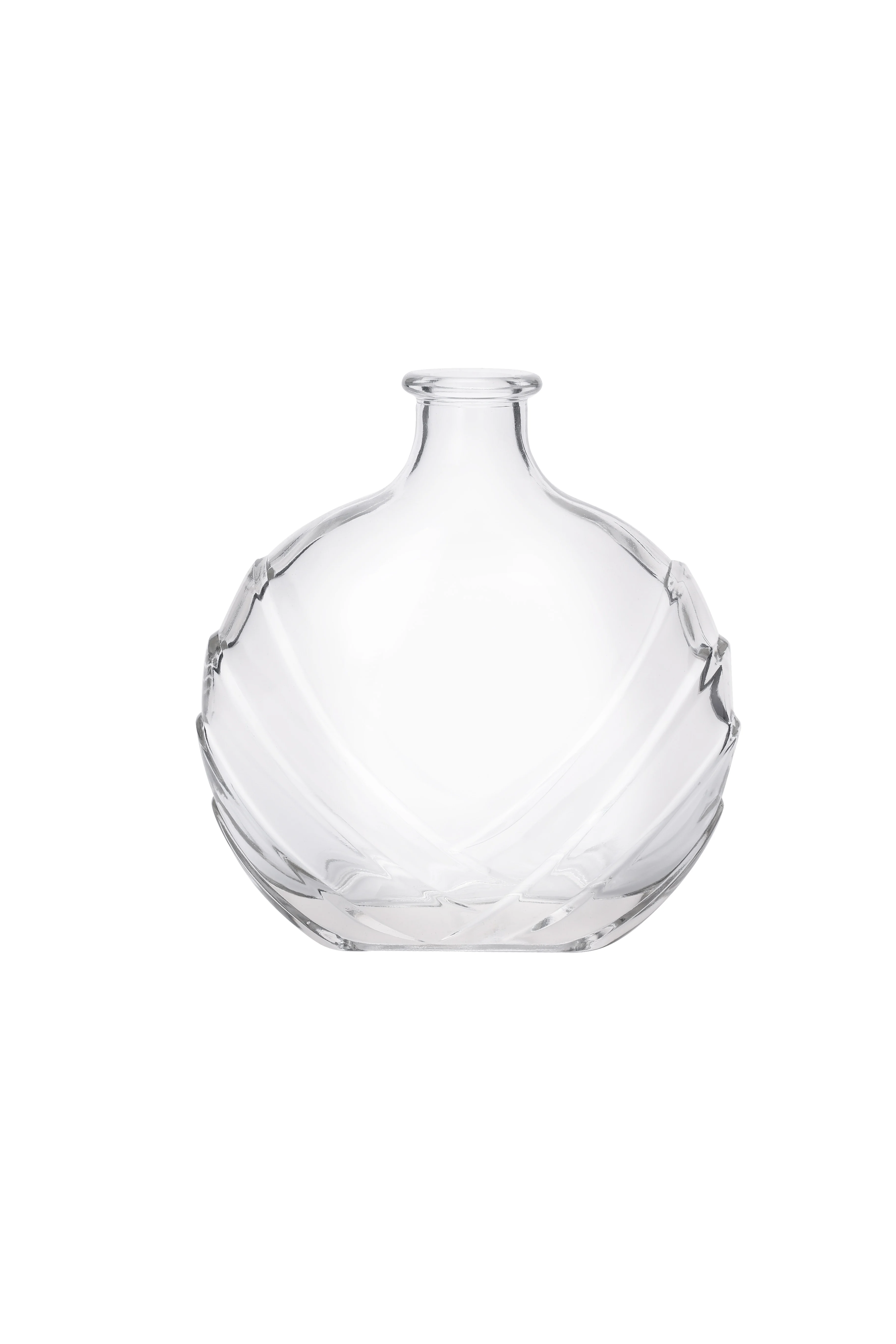 professional manufacture wholesale distillery normal base 700 ml 750 ml hot sale glass liquor bottle rum brandy with cap