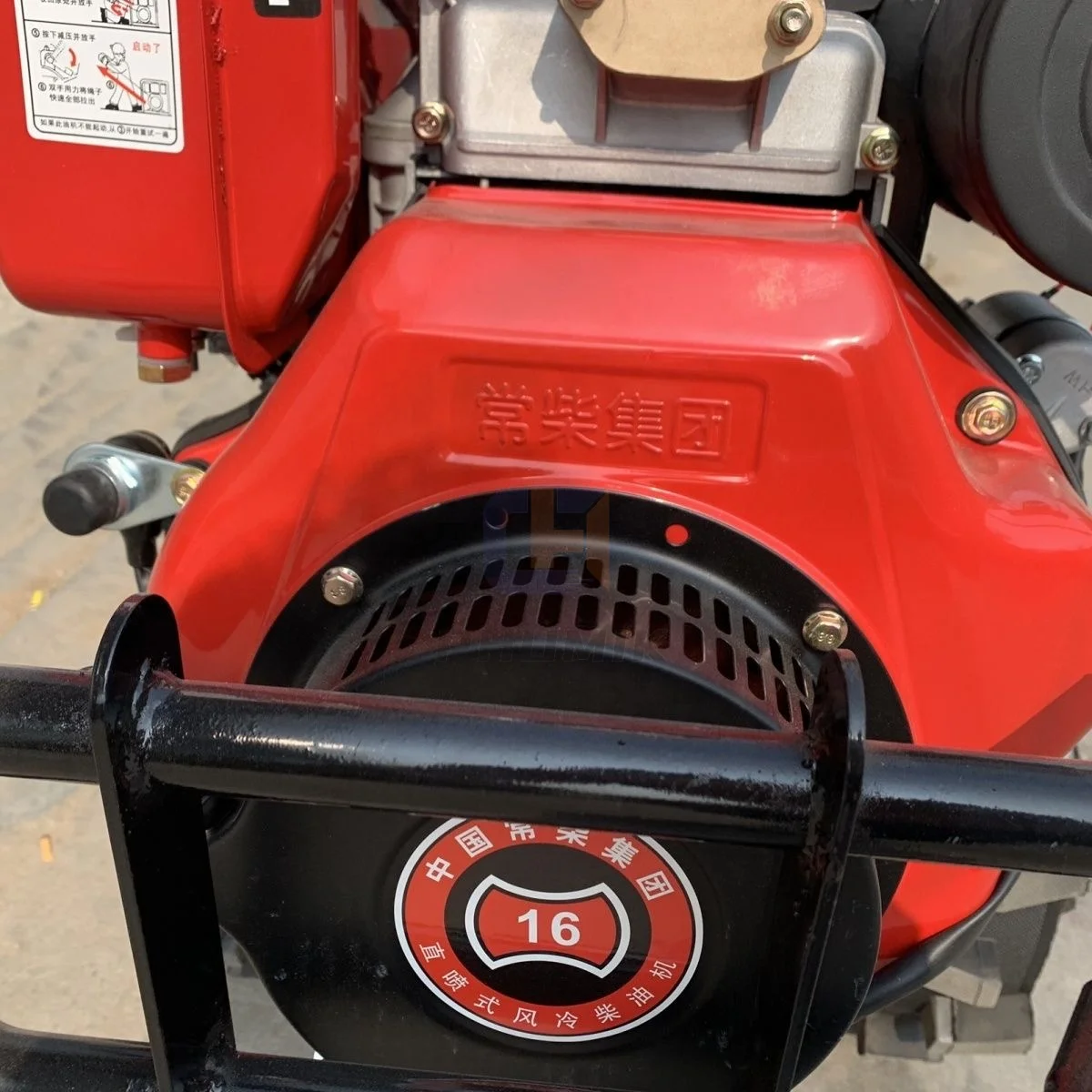 China Agricultural Machine 12HP Mini Power Diesel Tiller Cultivators Engine Tillage ditching Garden Straight Rotary Tiller