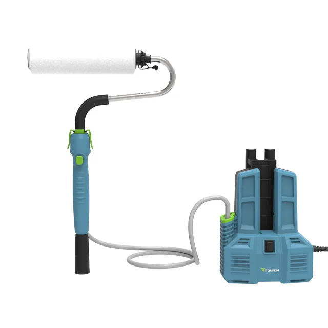 230V power paint roller electric paint roller brush automatic self-suction home painting tools wall rolo pintura
