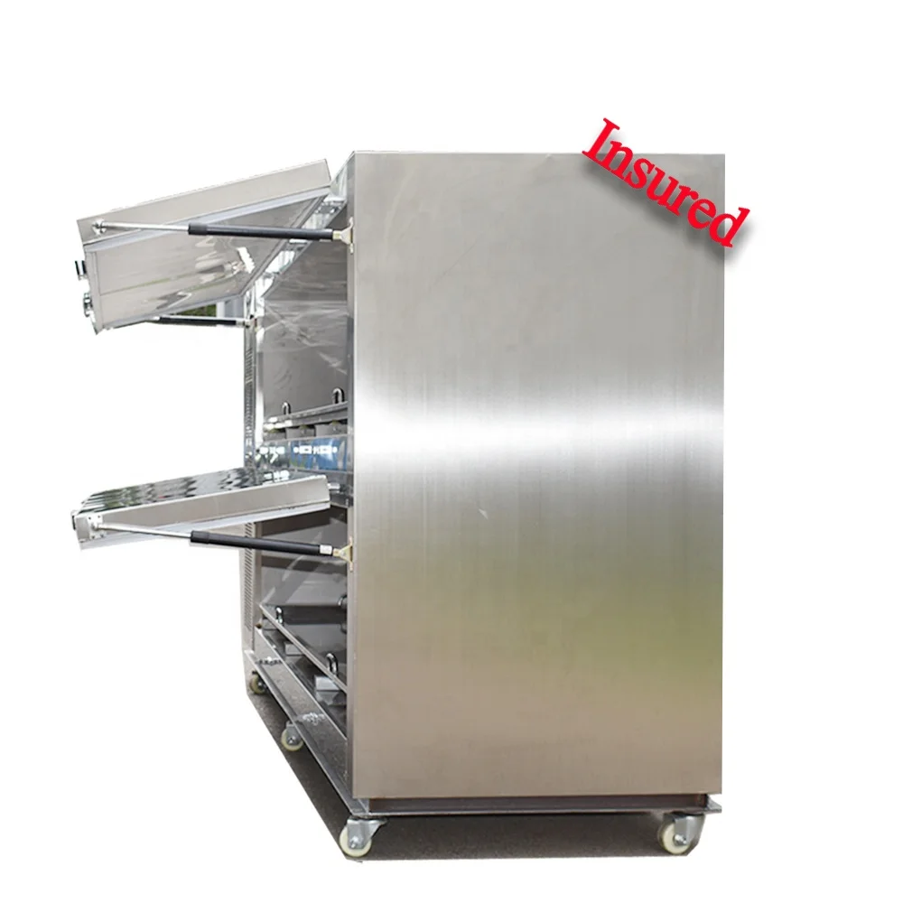 Side door open mortuary freezer suite for small morgue rooms