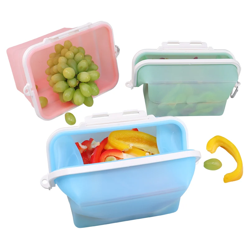 100% Пищевая силиконовая морозильная камера с замком на молнии