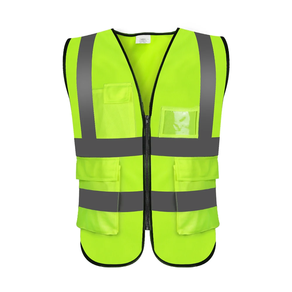 Class 2 warning vest Parade vest Demonstration LED safety vest breathable car