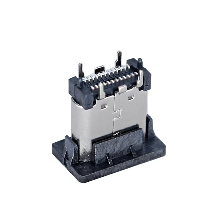 Usb 3,1 C 24Pin Type-C разъем 24 Pin L = 9,3 мм 7,8 мм 180 градусов Typec Smd Ab сторона Pcb крепление Женский Usb Тип C вертикальный разъем