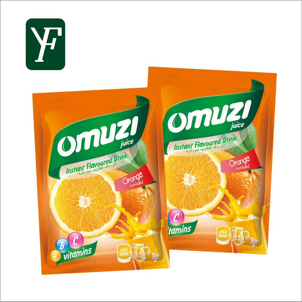 Instant Powder Drink Fruit Flavored Orange Drink Powder