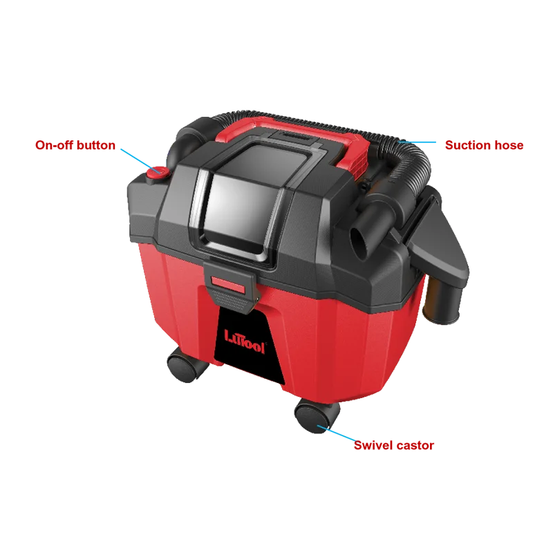  LLUTOOL LT6T412 G20 оборудование для очистки 20V бесщеточный пылесос