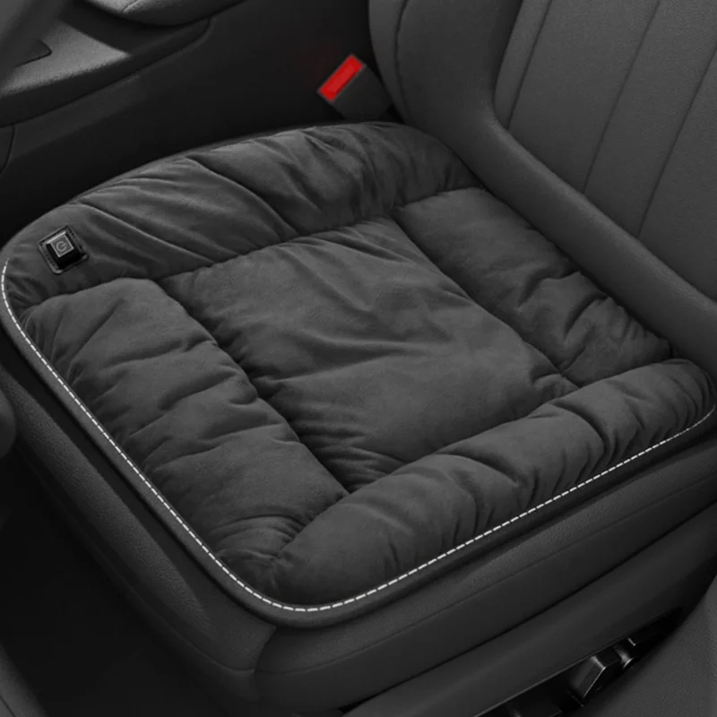 Anjuny Universal Size 12V Heating Cushion Warmer Heated Seat Pad Winter Car Heat Cover
