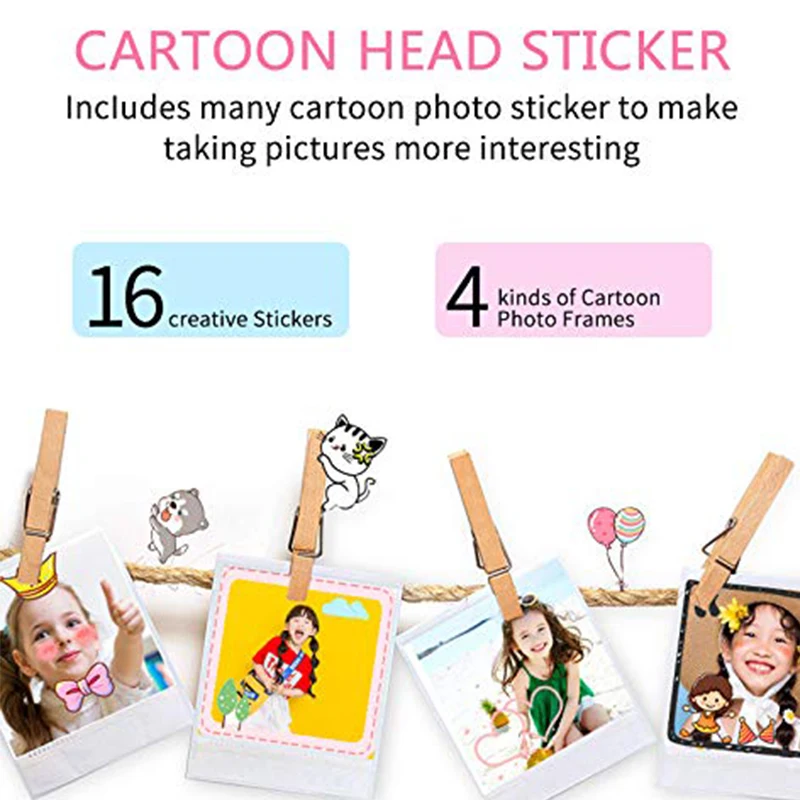 Kid Camera for Boys and Girls Age 3-12, Children Camera Great Birthday Gift&Toy Kid Digital Video Camera with Shockproof Mp3 8MP