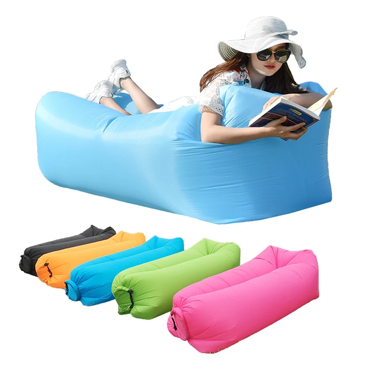 New design Inflatable Sleeping Bag Durable Fast Inflatable Lounge Chair Air Mattress Inflatable Sofa