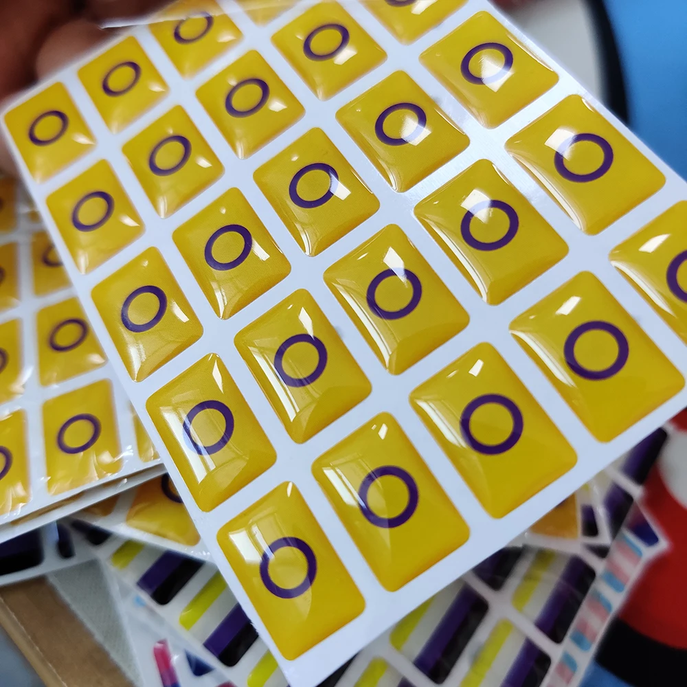 custom epoxy coated label logo 3d epoxy transparent label stickers private label epoxy resin