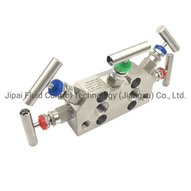 NAI-LOK SS316 Instrument 2/3/5 Way Manifolds Valve Needle Manifolds Block and Bleed For Oil and Gas