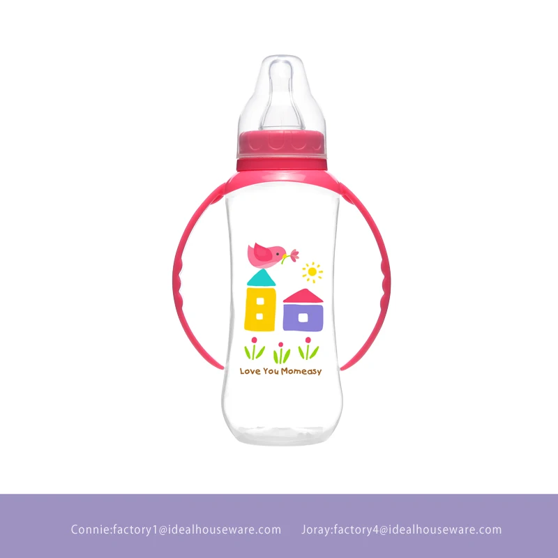 
MOQ One Carton Factory Directly Supply BPA Free Cheap Baby 240ml/8oz Standard PP Feeding Bottle 