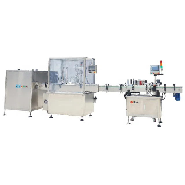 Small Bottle Electronic Cigarette Liquid Filling Production Line