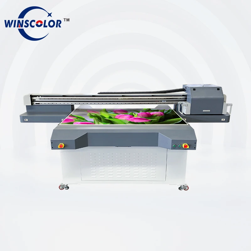 inkjet leather printing machine plastic wood EVA UV flatbed printer for sale
