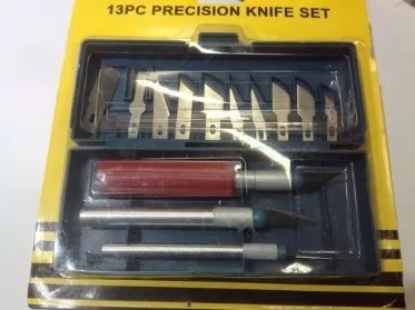 13 pc Precision Hobby Knife Set