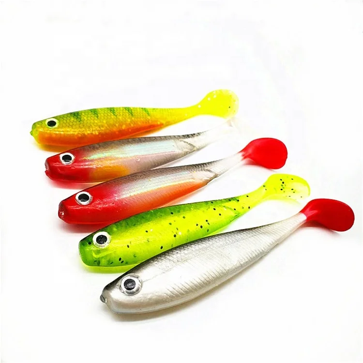 
soft Fishing Lure 3D Hollow Fish 120mm T-Tail Fishing Lure Soft Lure Fishing Bait 