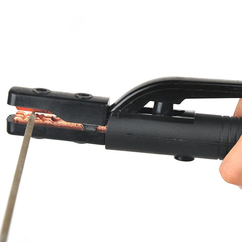 500A heavy duty electrode holder thickened copper forging and pressing electrode American pure copper 800A electrode hold