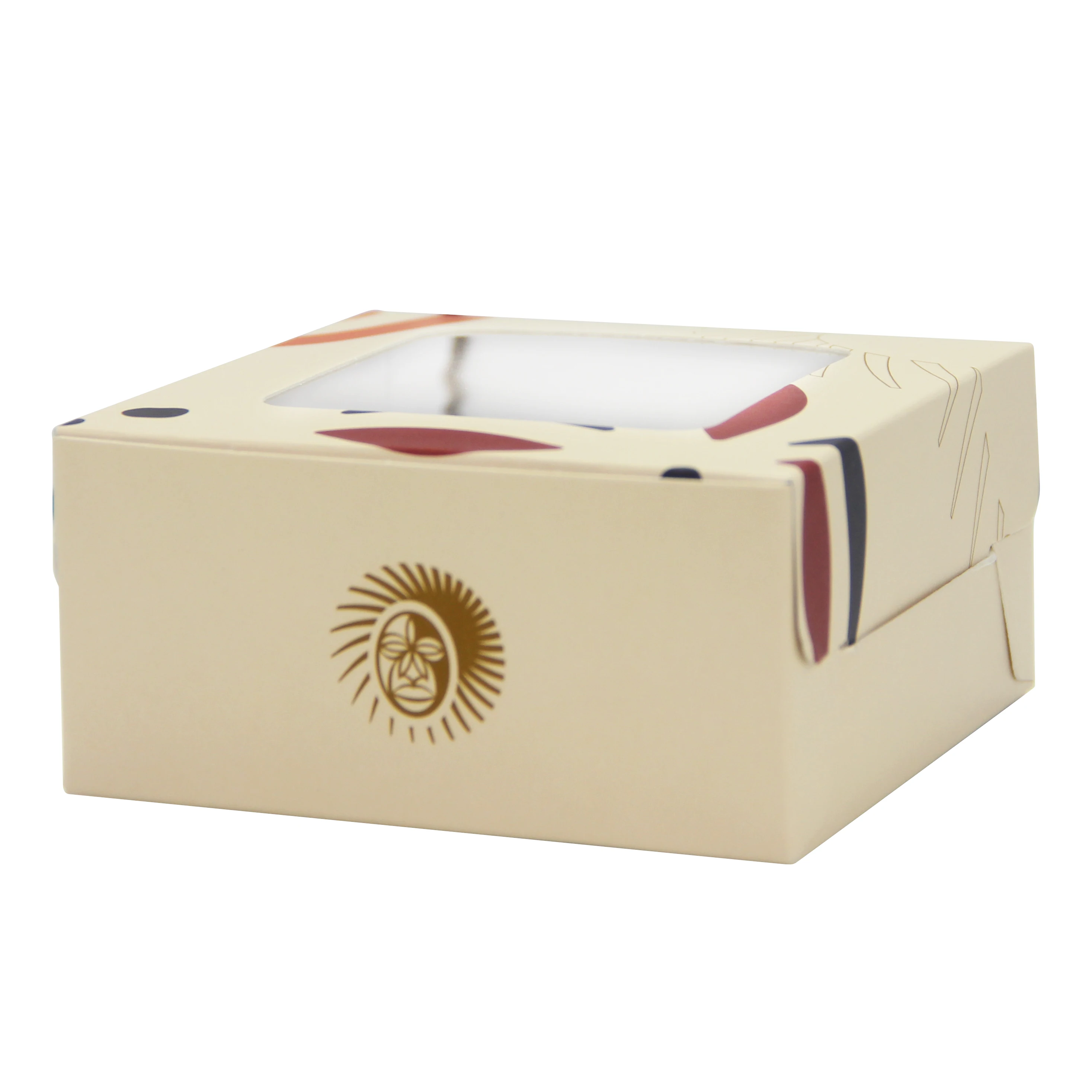 
Wholesale Baking Food Small Mini Sponge Chiffon Cake Kraft Paper Packing Boxes For Cake 