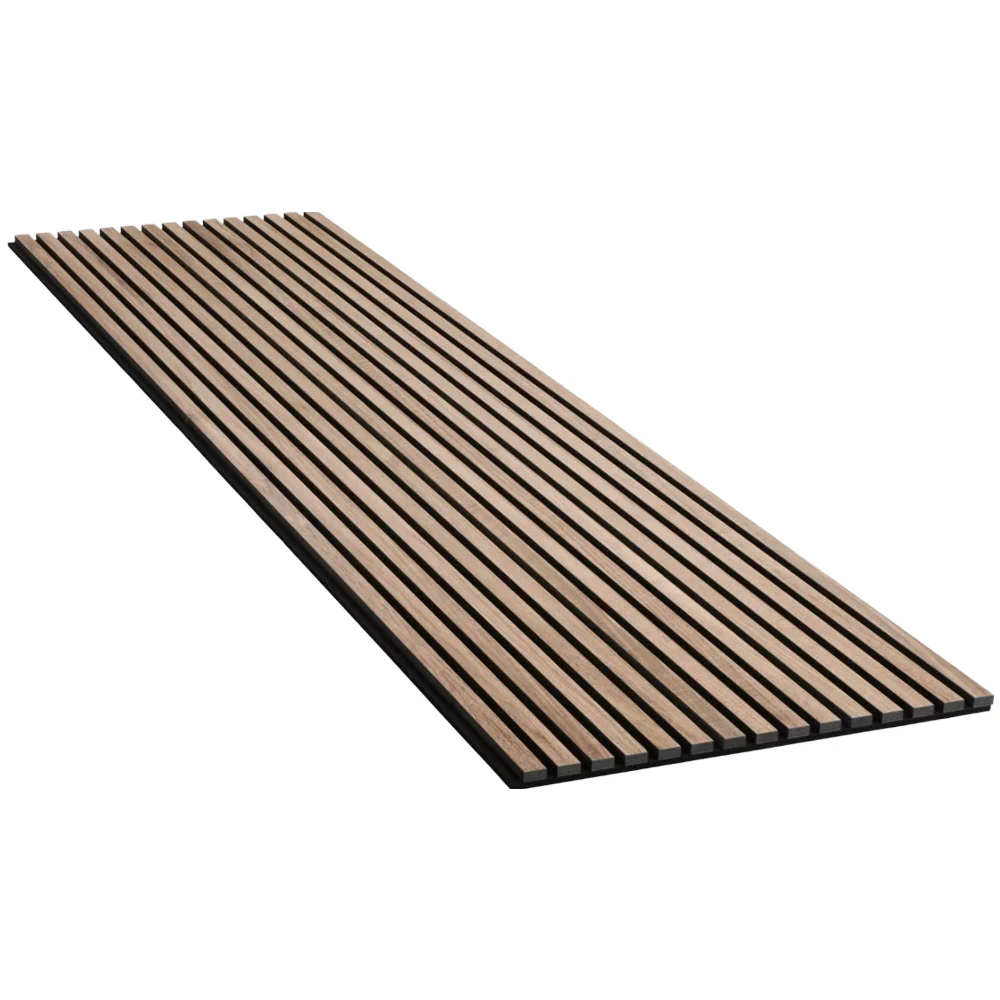 Akupanel Acoustic Panel MDF Wooden Slat Wood Wall sound absorbing Panel PET Acoustic Panel