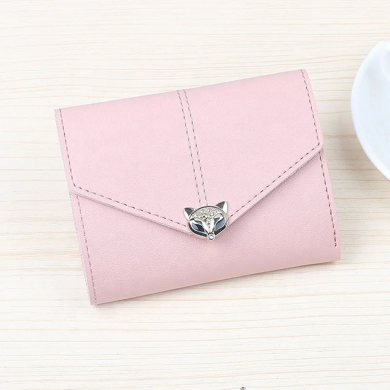 Minimalist Short Fashionable Ladies Wallets and Purses for Women Free Shipping in Guangdong