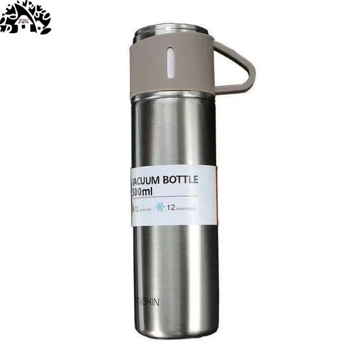 Vacuum cup custom logo packaging 17oz Outdoor travel sports thermos stainless steel vacuum flask thermos