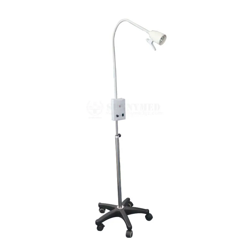 SY-I032A Portable Floor Surgical Lamp  Dental Medical Exam Light for ENT Clinic Mobile Surgical Examination Lamp