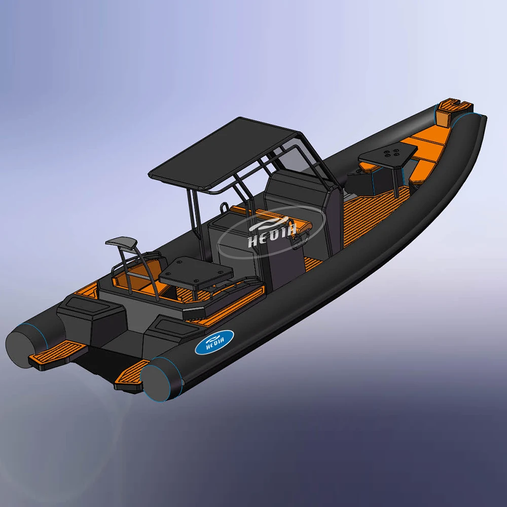  RHIB 8 6 м hypalon deep v Алюминиевые корпусные лодки роскошная яхта Военный патруль 860