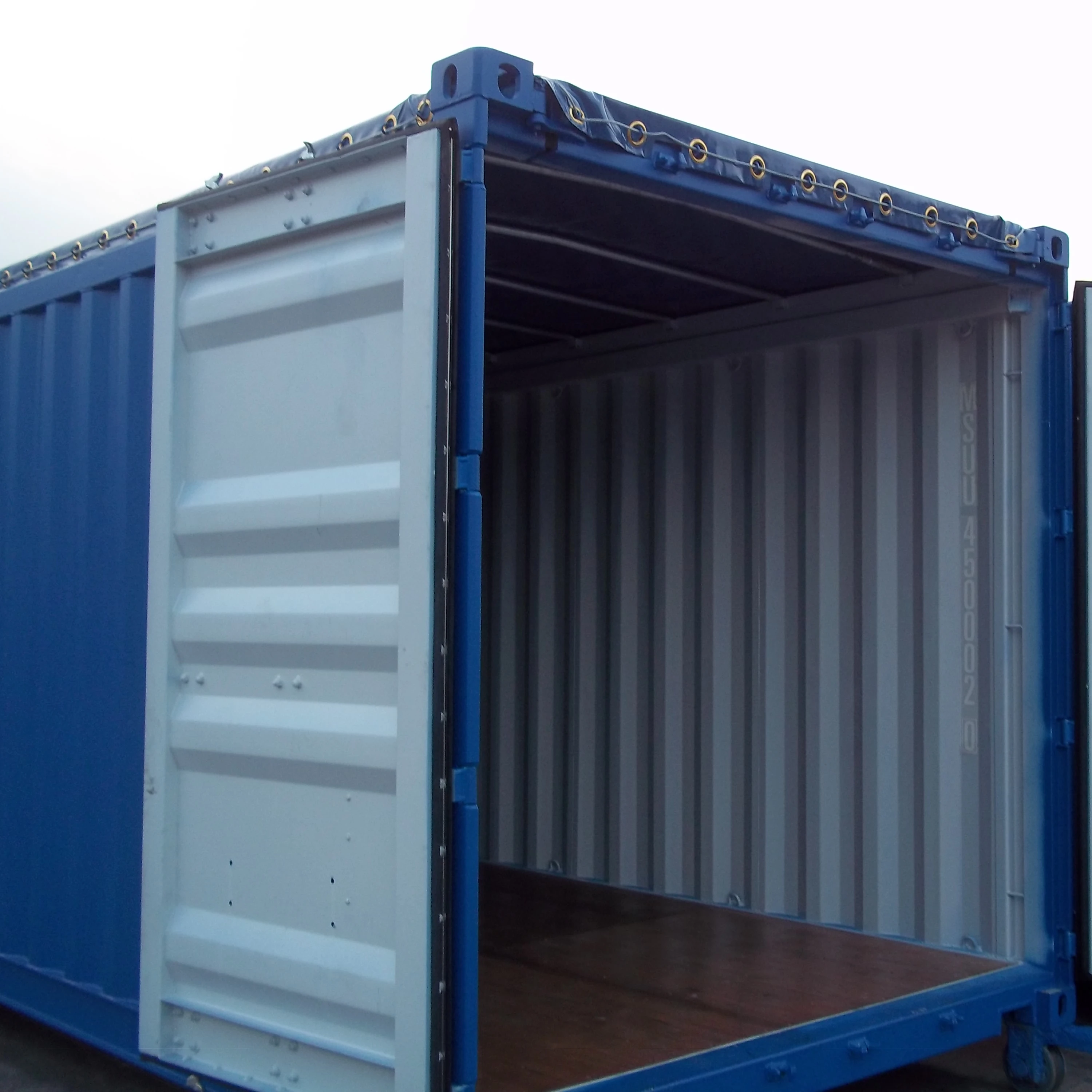 Hign quality customized  open top corten steel shipping container sea container