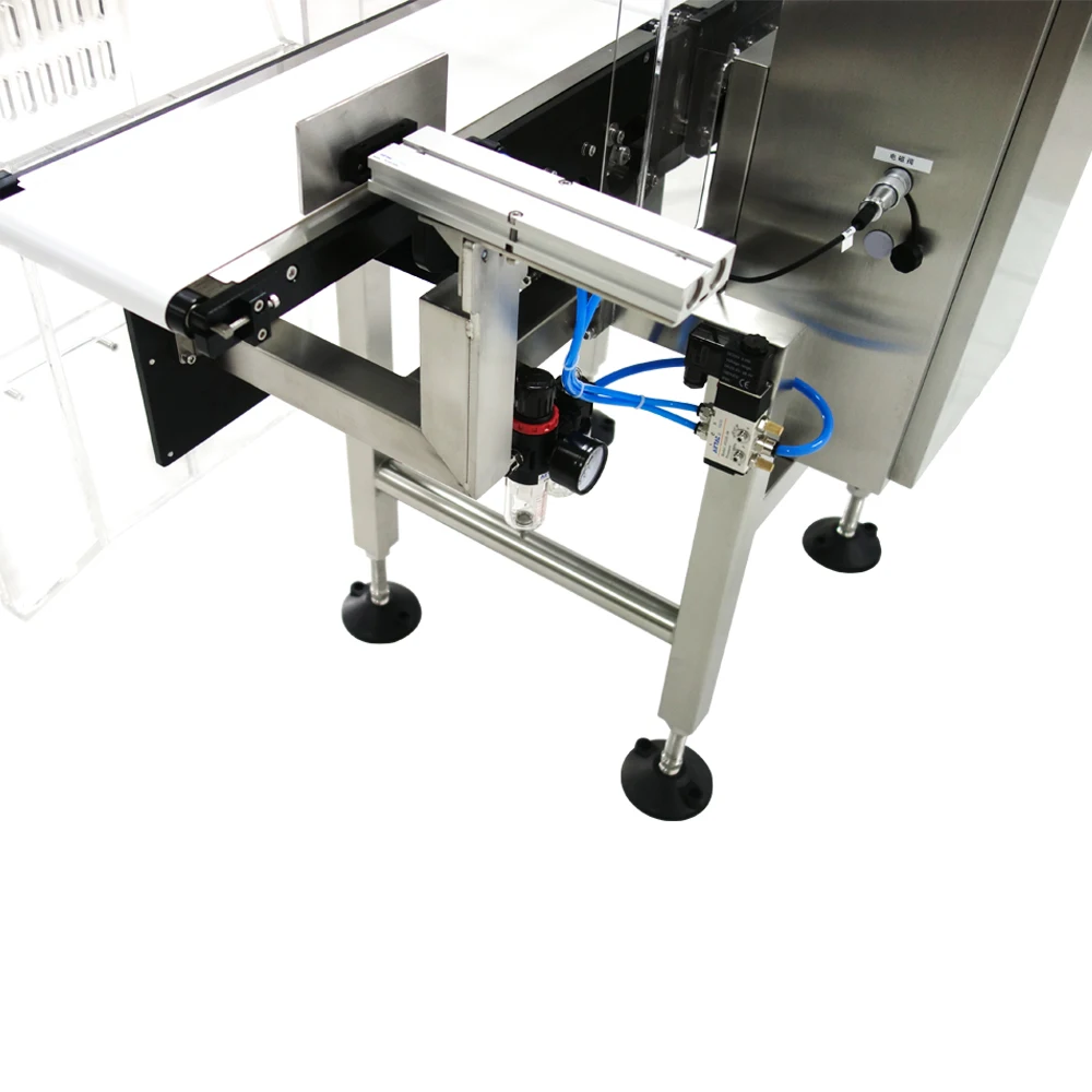 High quality automatical check weigher for food nut accurate weigh checking machine